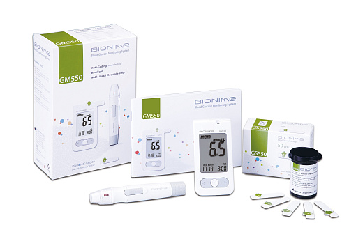 Глюкометр BIONIME Rightest GM 550 + 50 тест-полосок